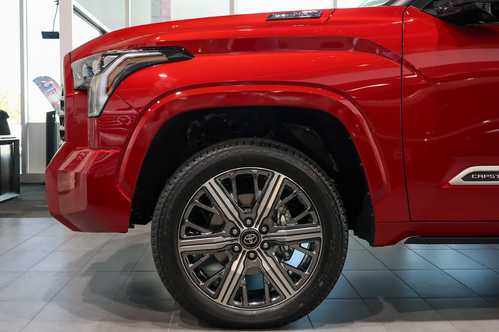 New 2026 Supersonic Red Toyota Capstone image 7