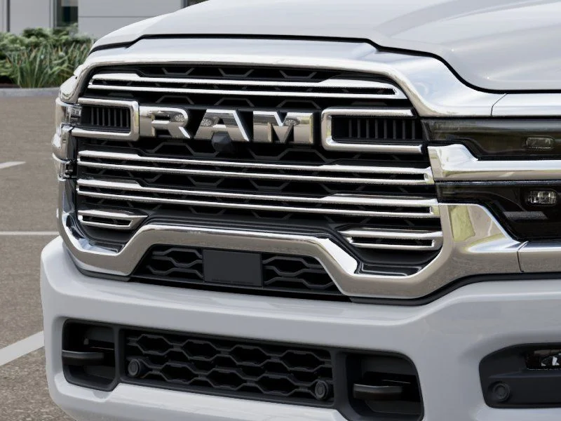New 2026 Bright White Clear-Coat Exterior Paint RAM Laramie image 12