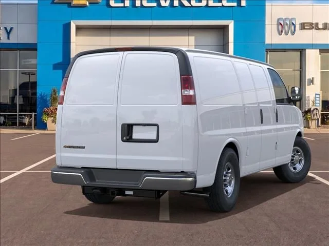 New 2026 White Chevrolet Work Van image 4
