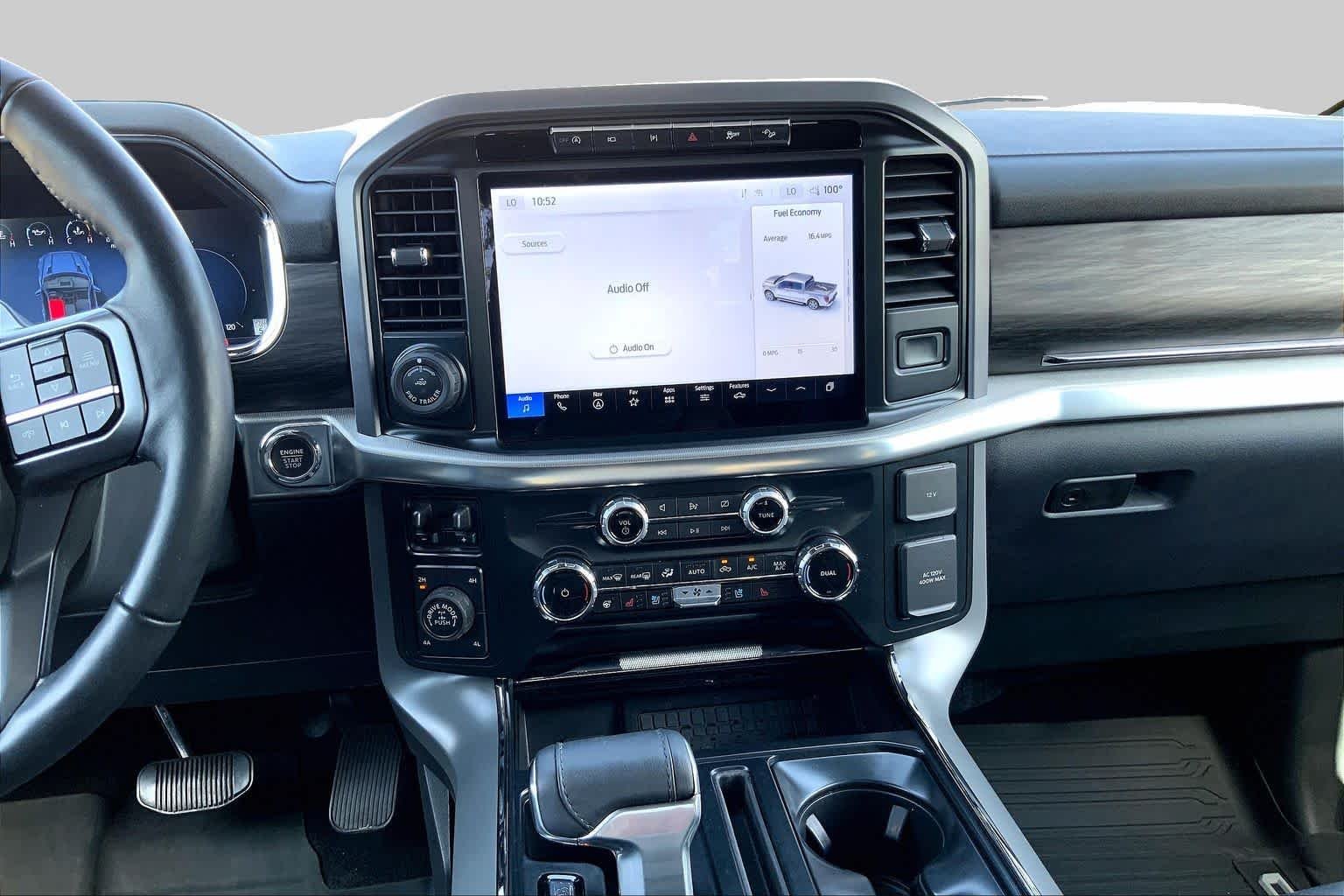 Used 2024 Star White Metallic Tri-Coat Ford LARIAT image 7