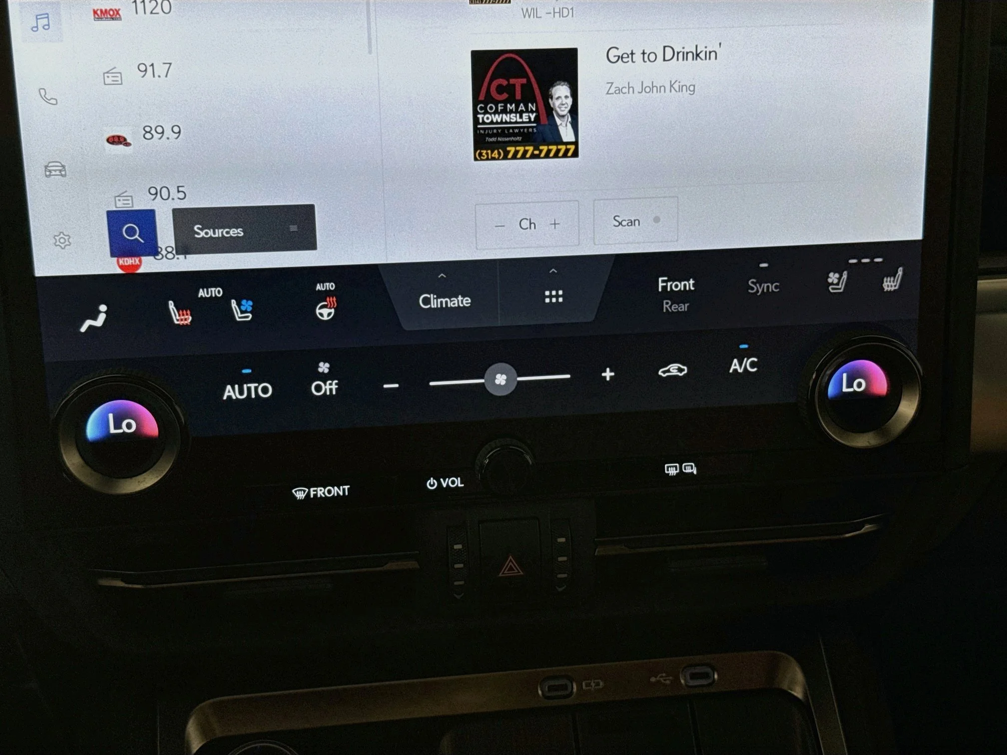 Used 2025 Nightfall Mica Lexus 550 Luxury image 18