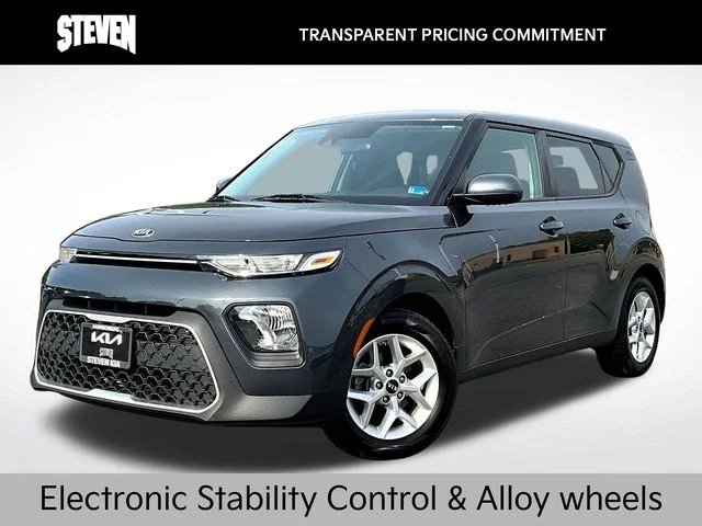 Used 2021 Gray Kia S image 3