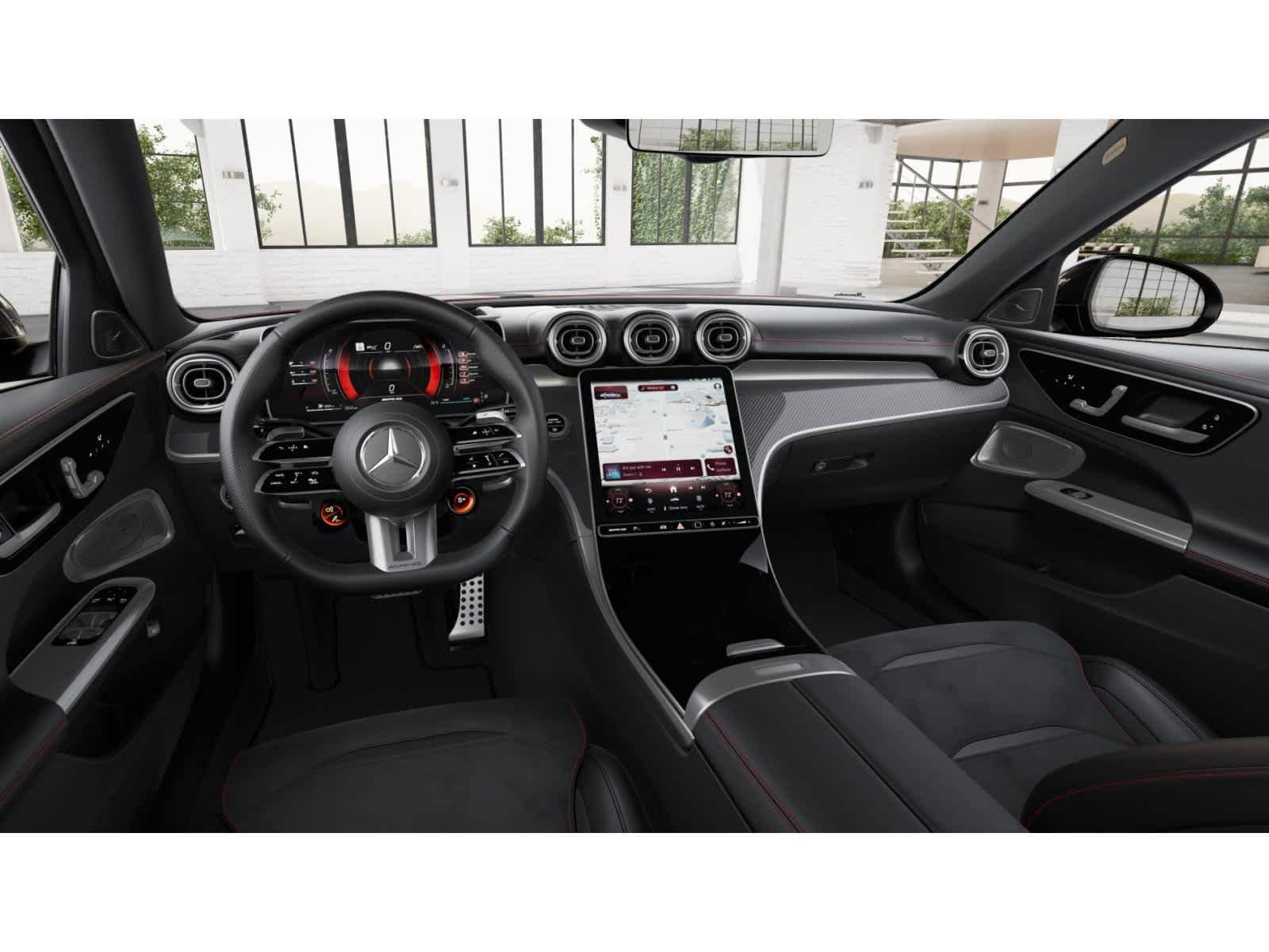 New 2026 MANUFAKTUR Patagonia Red Metallic Mercedes-Benz AMG® C 43 image 2