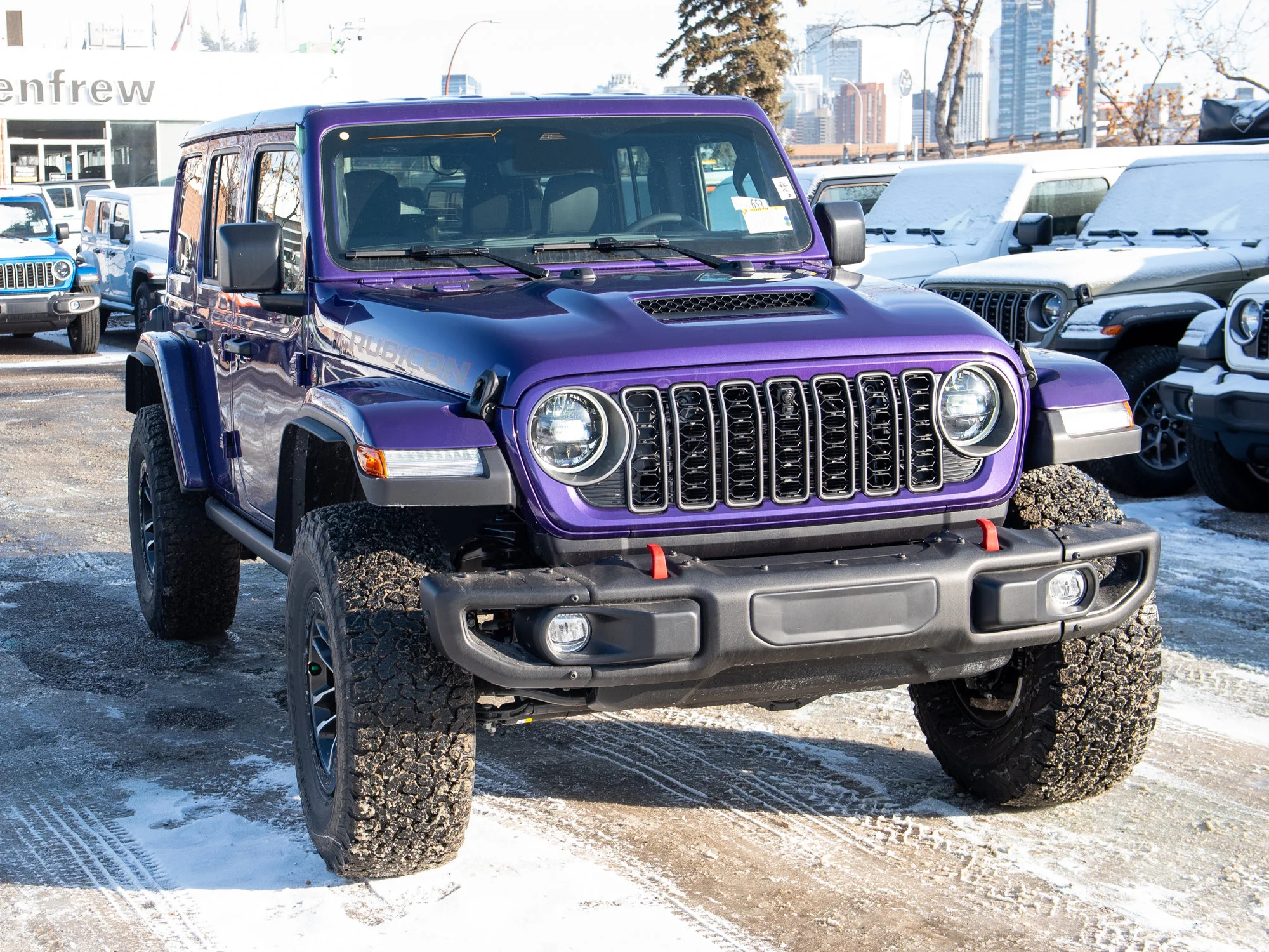 New 2026 reign Jeep Rubicon X* 4 Door 4x4, 35 Inch Tires, Steel Bumpers, Nappa Leather image 6