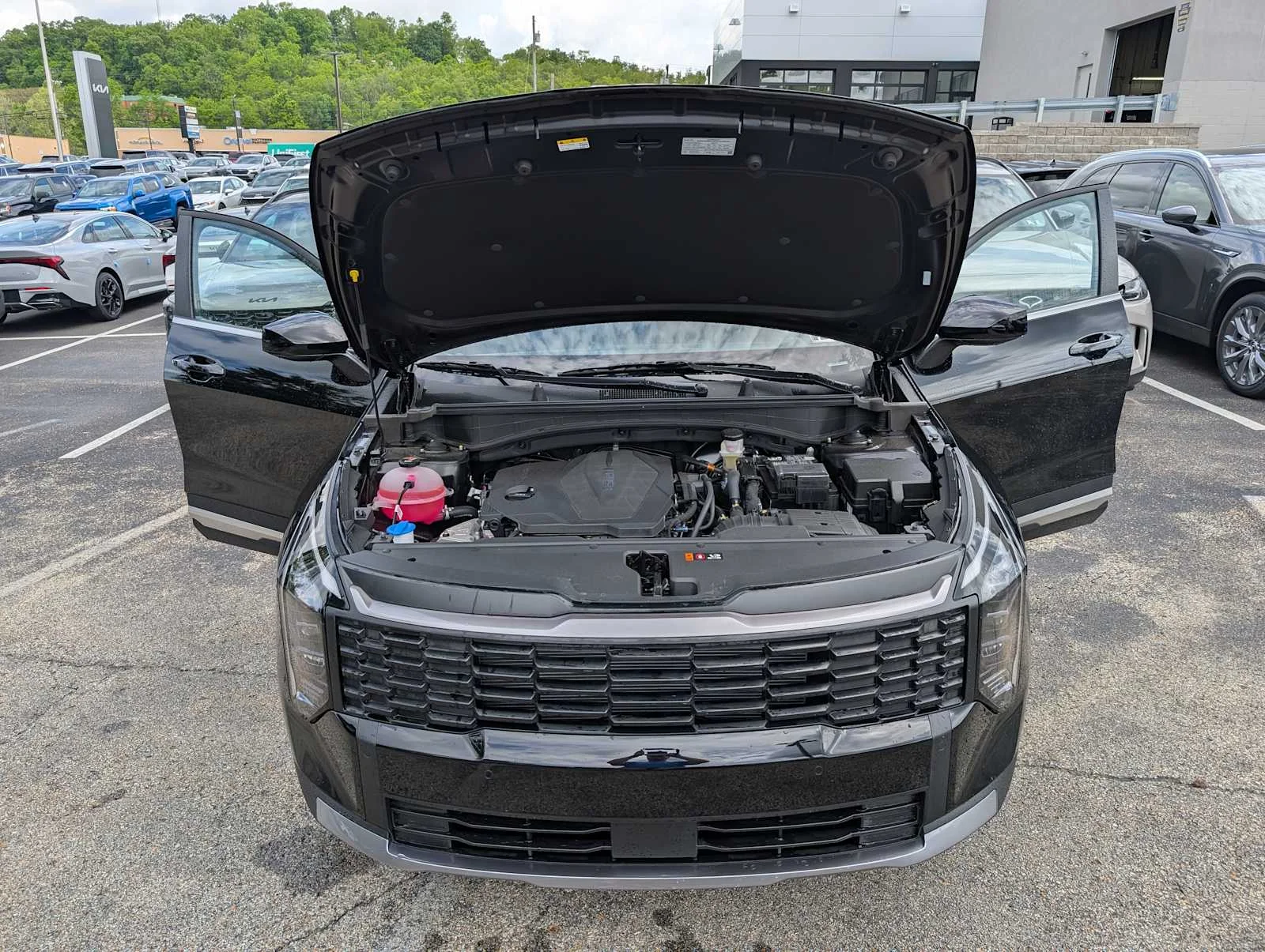 New 2026 Ebony Black Kia LX image 10