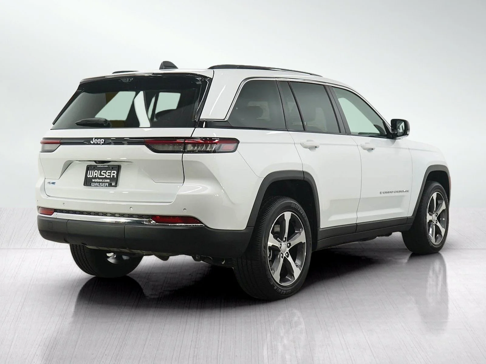 Used 2022 Bright White Clearcoat Jeep 4xe image 5