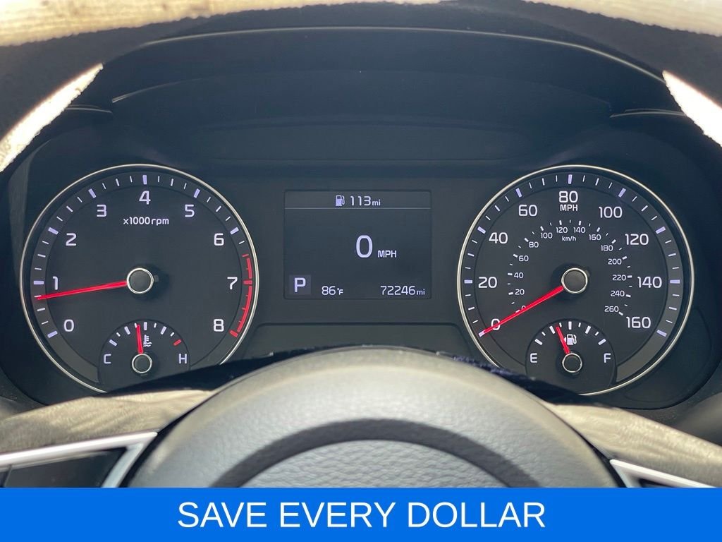 Used 2021 Black Kia LXS image 7