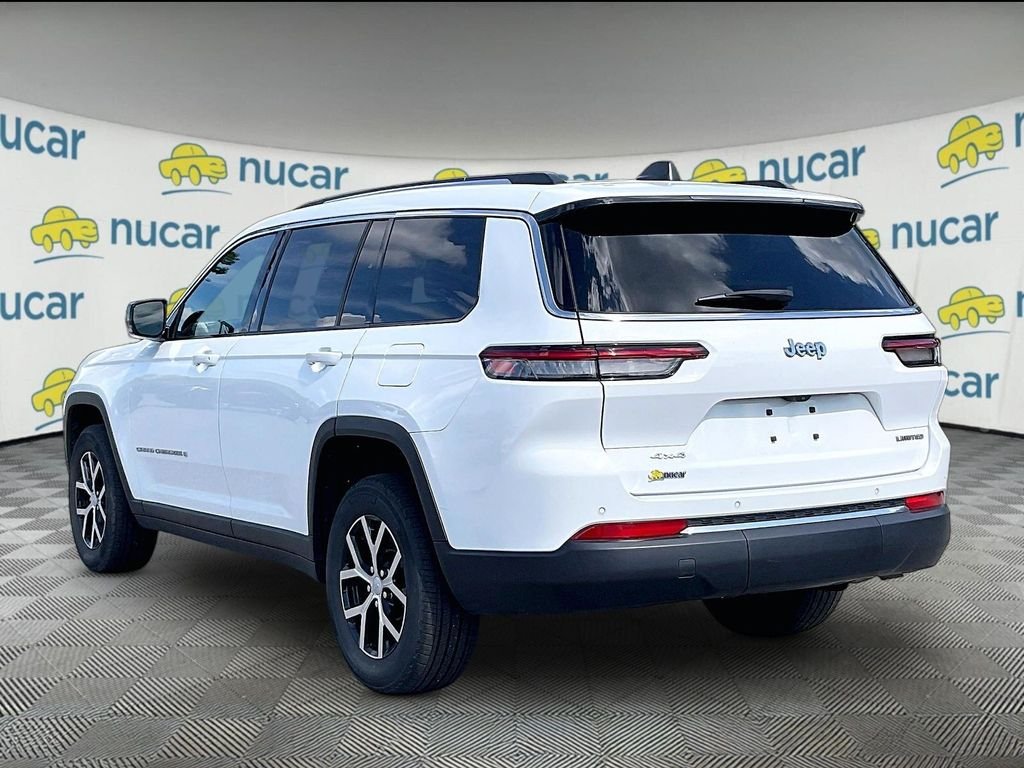 Used 2023 Bright White Clearcoat Jeep Limited image 4