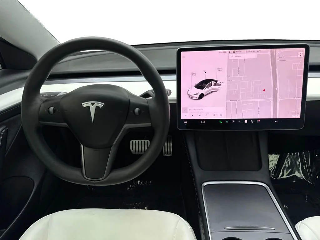 Used 2021 White Tesla Performance image 53