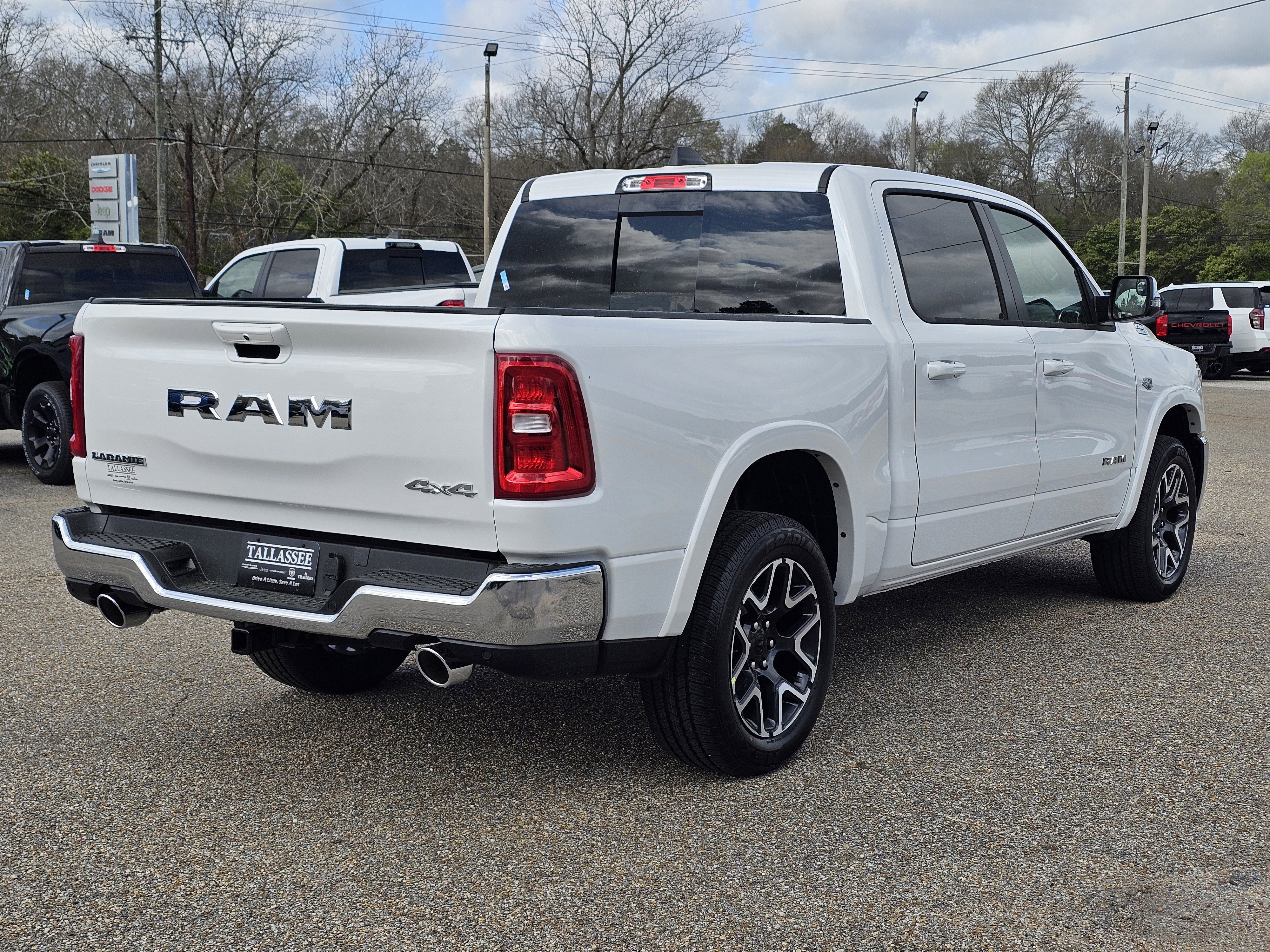 New 2026 Bright White Clearcoat Ram Laramie image 9