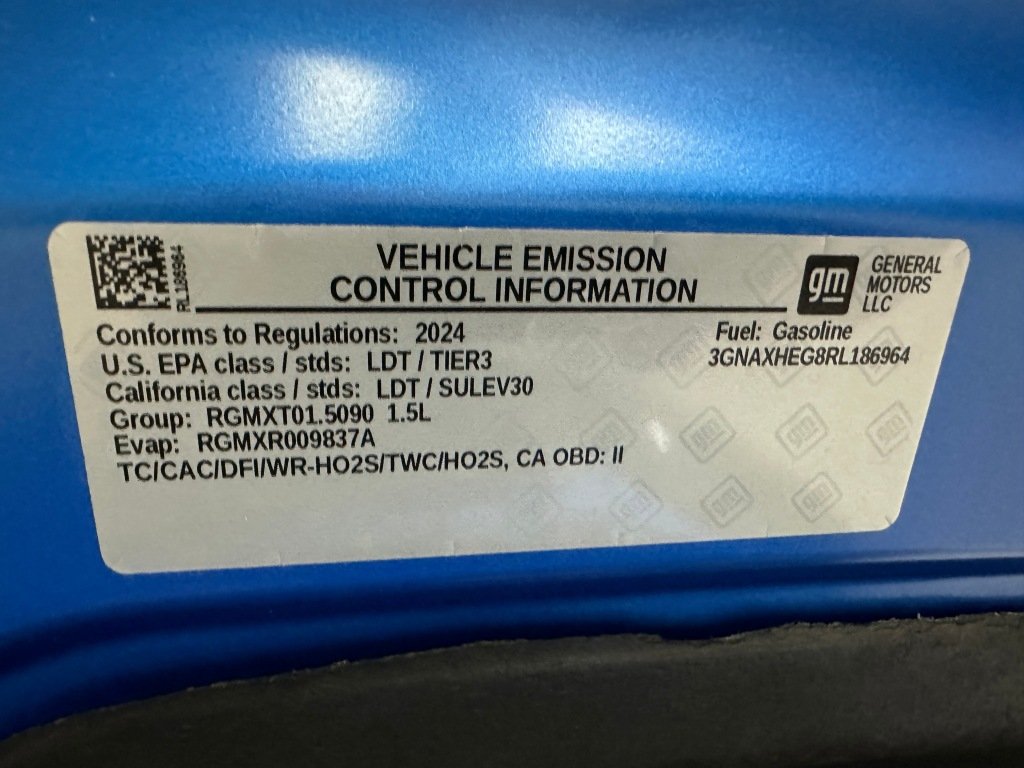 Used 2024 Riptide Blue Metallic Chevrolet LS image 37