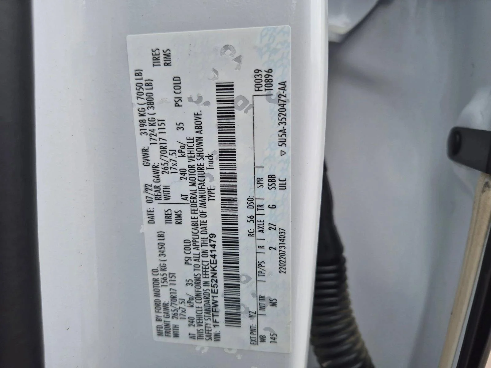 Certified Used 2022 Oxford White Clearcoat Ford XLT image 23