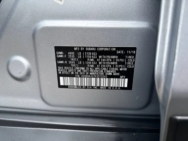 Used 2019 Ice Silver Metallic Subaru Limited image 16