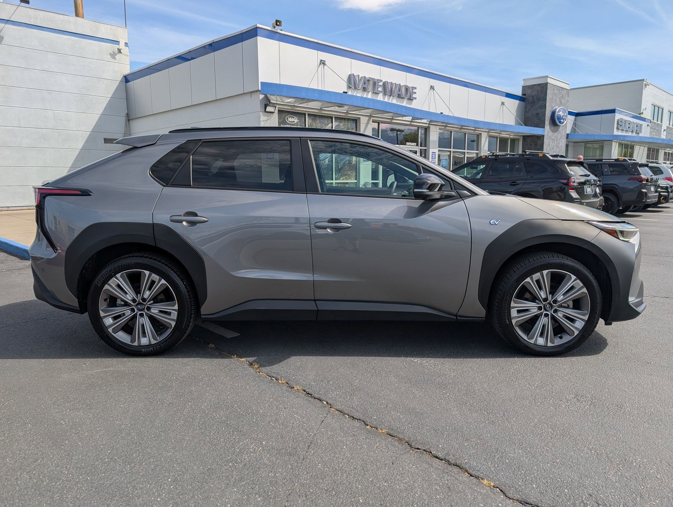 Used 2024 Subaru Solterra Limited with VIN JTMABABA6RA049222 for sale in Salt Lake City, UT