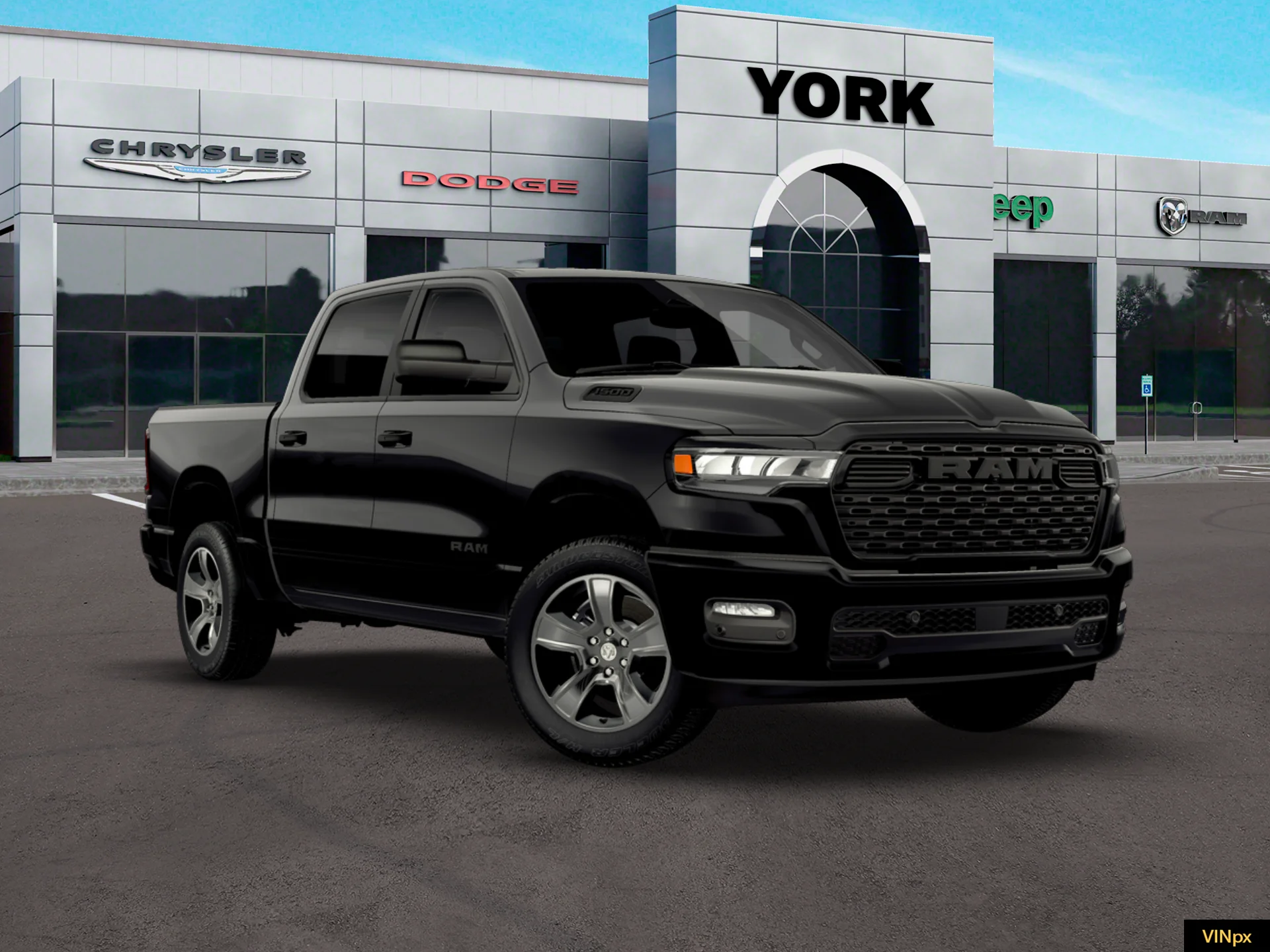 New 2026 Diamond Black Crystal Pearl-Coat Exterior Paint RAM Express image 23