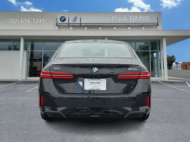 New 2027 Black Sapphire Metallic BMW 540i xDrive image 5
