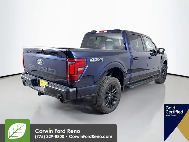 Certified Used 2024 Antimatter Blue Metallic Ford Lariat image 10
