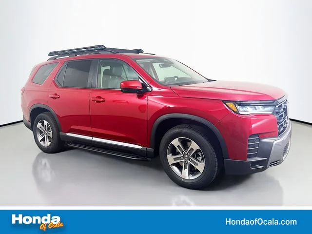 New 2026 Radiant Red Metallic II Honda EX-L image 1