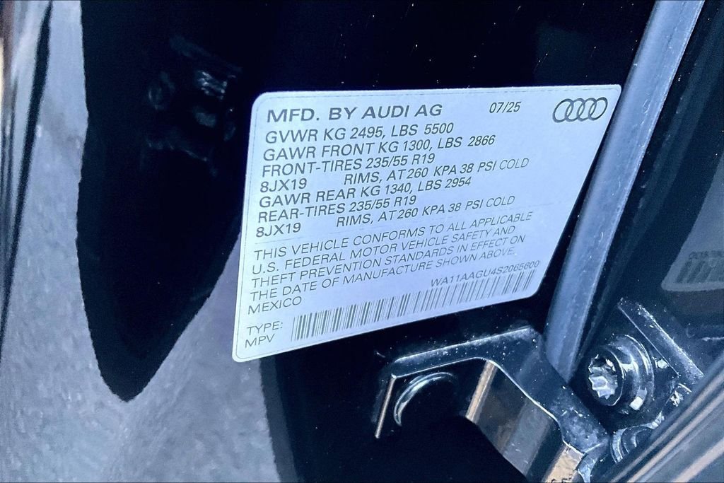 Used 2025 Black Audi 2.0T Premium image 19