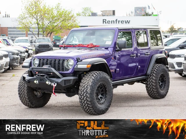 2026 Jeep Wrangler Rubicon*, 2 Inch Lift, 38 Inch Tires, High Lift Jack