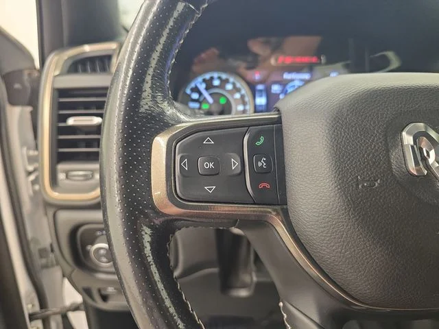 Used 2021 Bright White Clearcoat Ram Rebel image 33