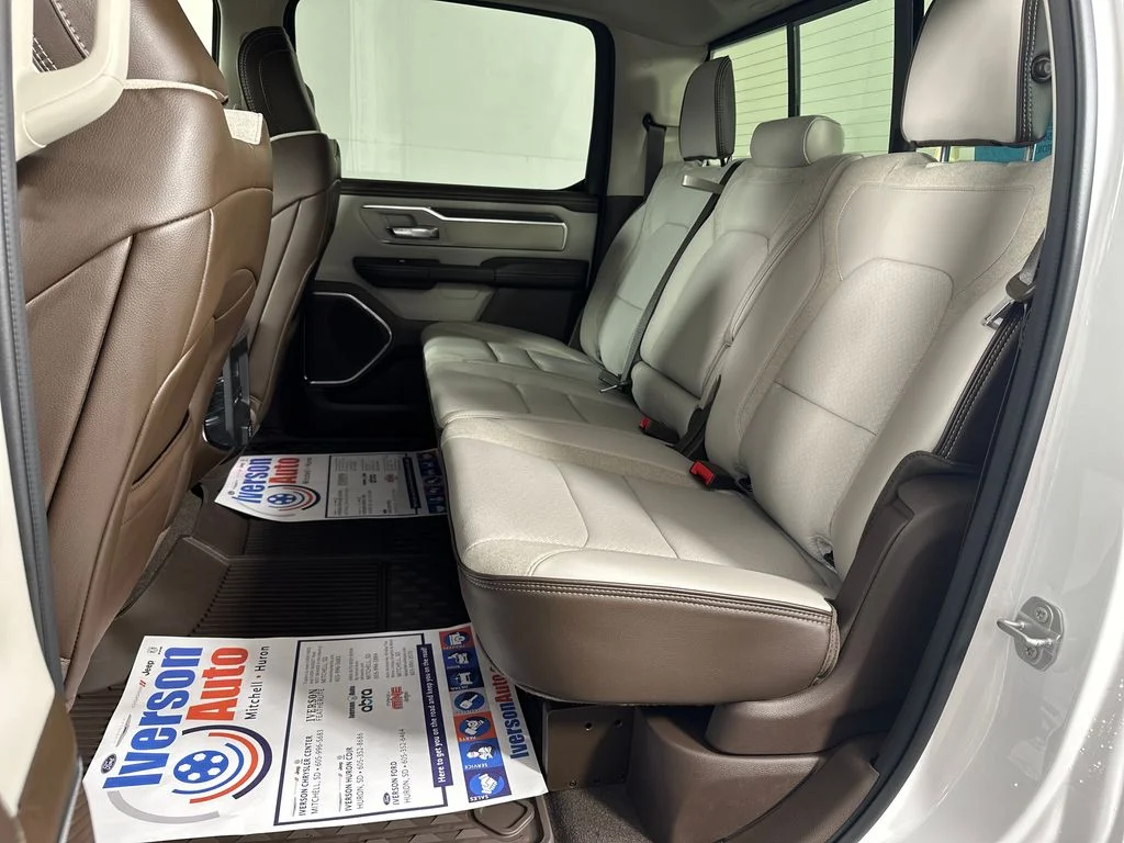 New 2026 Bright White Clear-Coat Exterior Paint RAM Laramie image 25