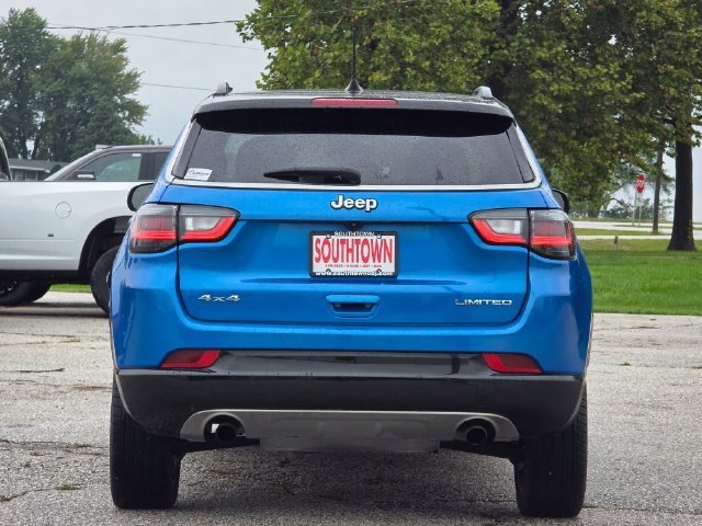 Certified Used 2023 Laser Blue Pearlcoat Jeep Limited image 6