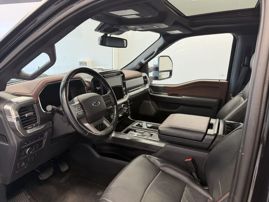 Certified Used 2021 Black Ford Lariat image 21
