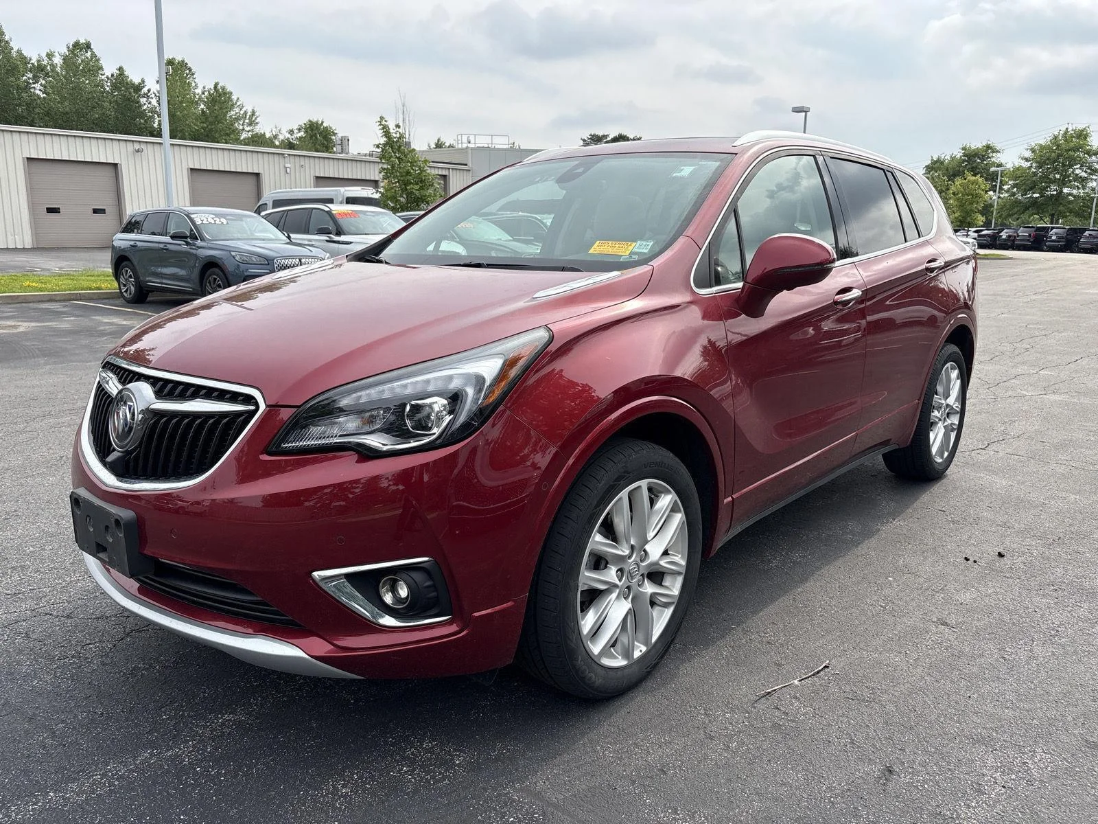 Used 2020 Chili Red Metallic Buick Premium II image 3