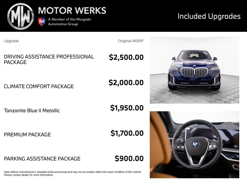 New 2026 Blue BMW xDrive40i image 4