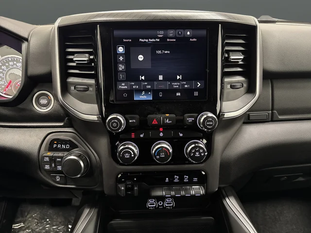 New 2026 Diamond Black Crystal Pearl-Coat Exterior Paint RAM Big Horn/Lone Star image 8