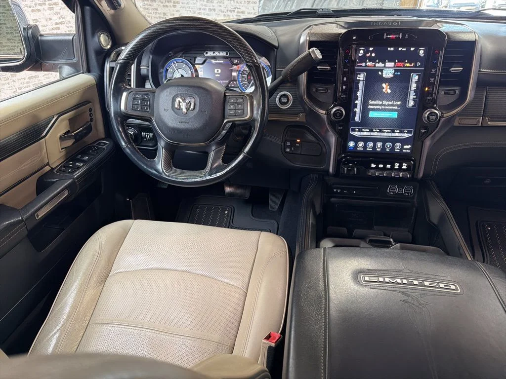 Used 2019 Diamond Black Crystal Pearlcoat Ram Limited image 15