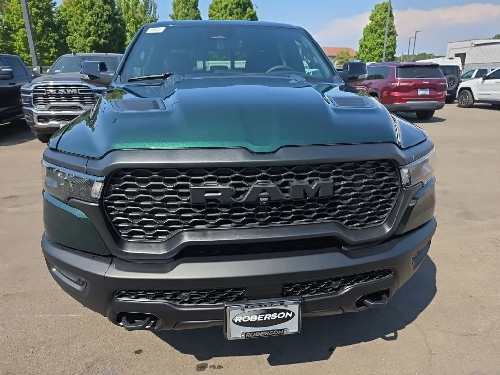 New 2026 Serrano-Green Metallic Exterior Paint RAM Rebel image 8