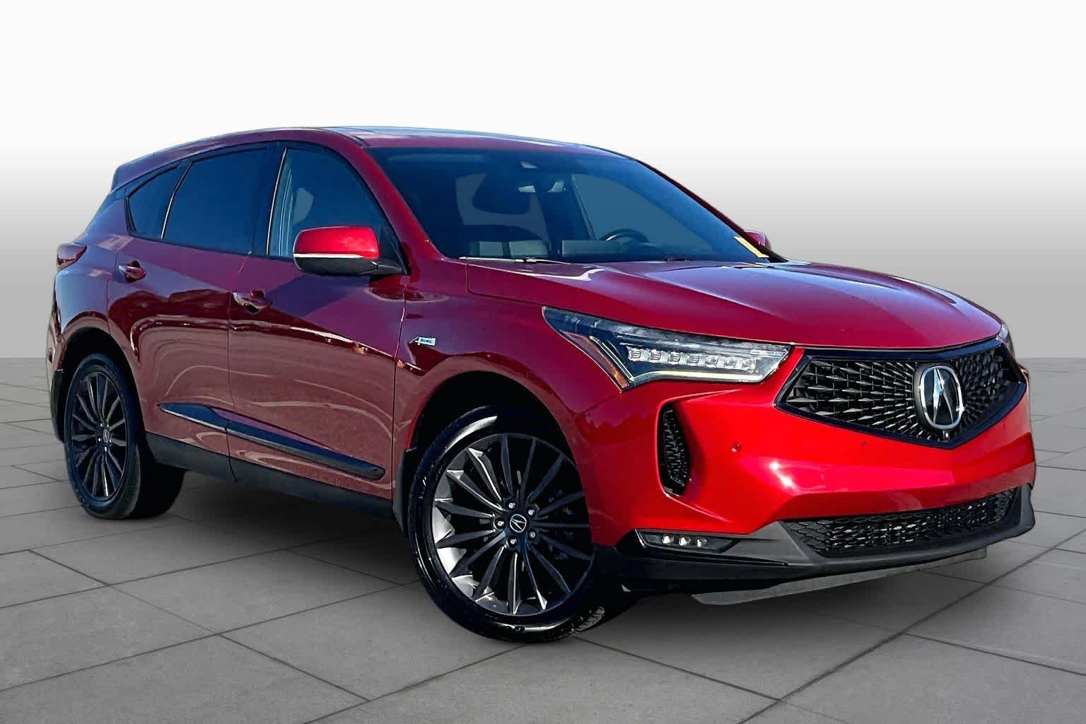 Used 2022 Performance Red Pearl Acura w/A-Spec Advance Package image 3