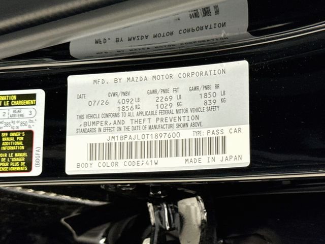 New 2026 Jet Black Mica Mazda 2.5 S image 29