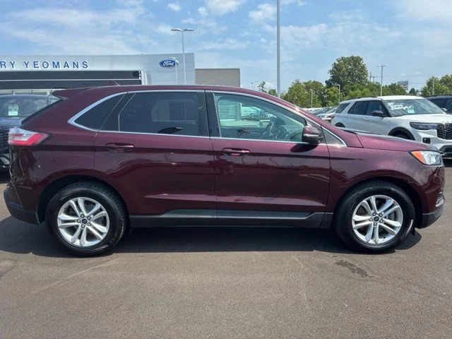 Used 2019 Burgundy Velvet Metallic Tinted Clearcoat Ford SEL image 10