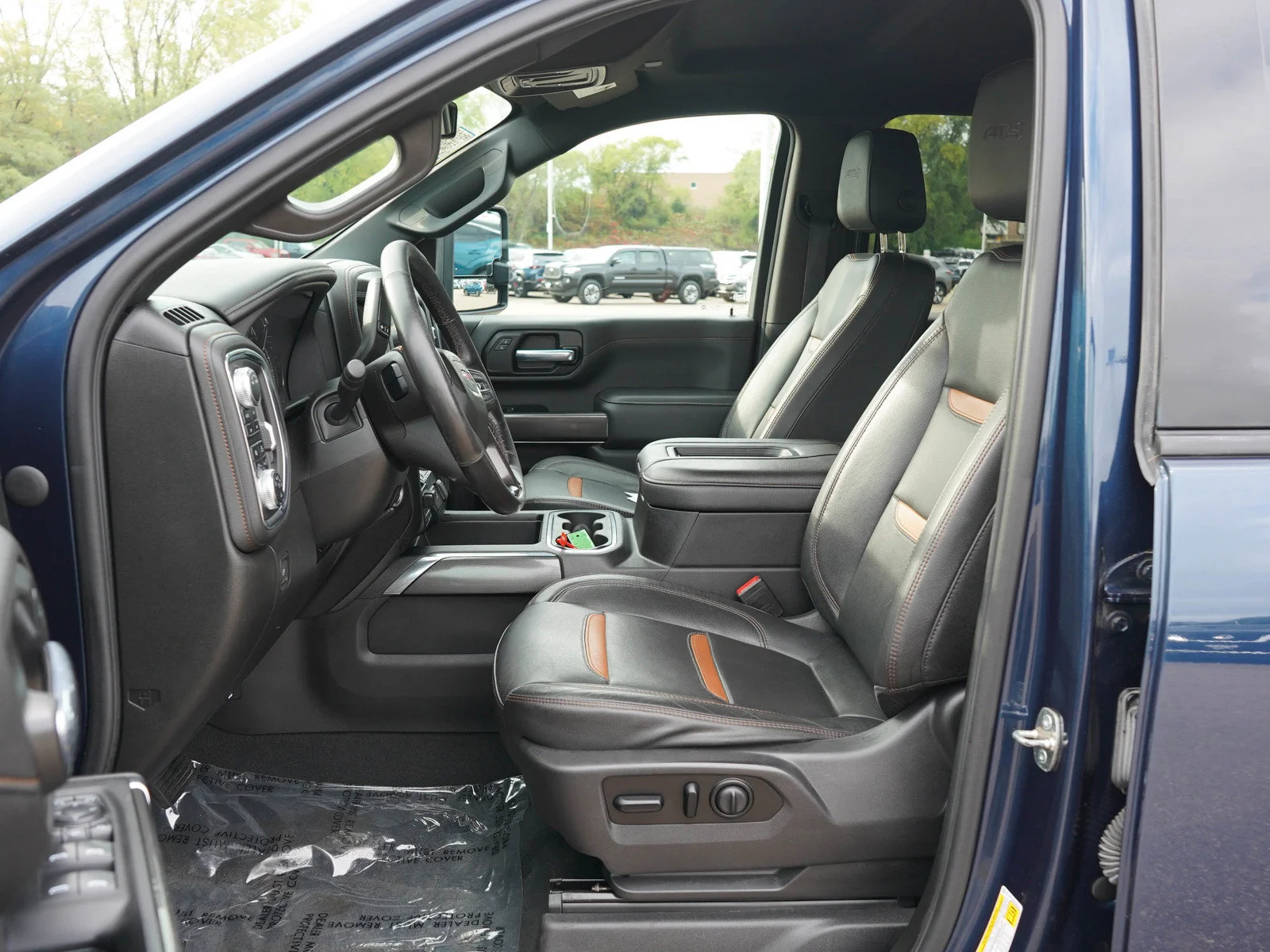 Used 2022 Pacific Blue Metallic GMC AT4 image 20