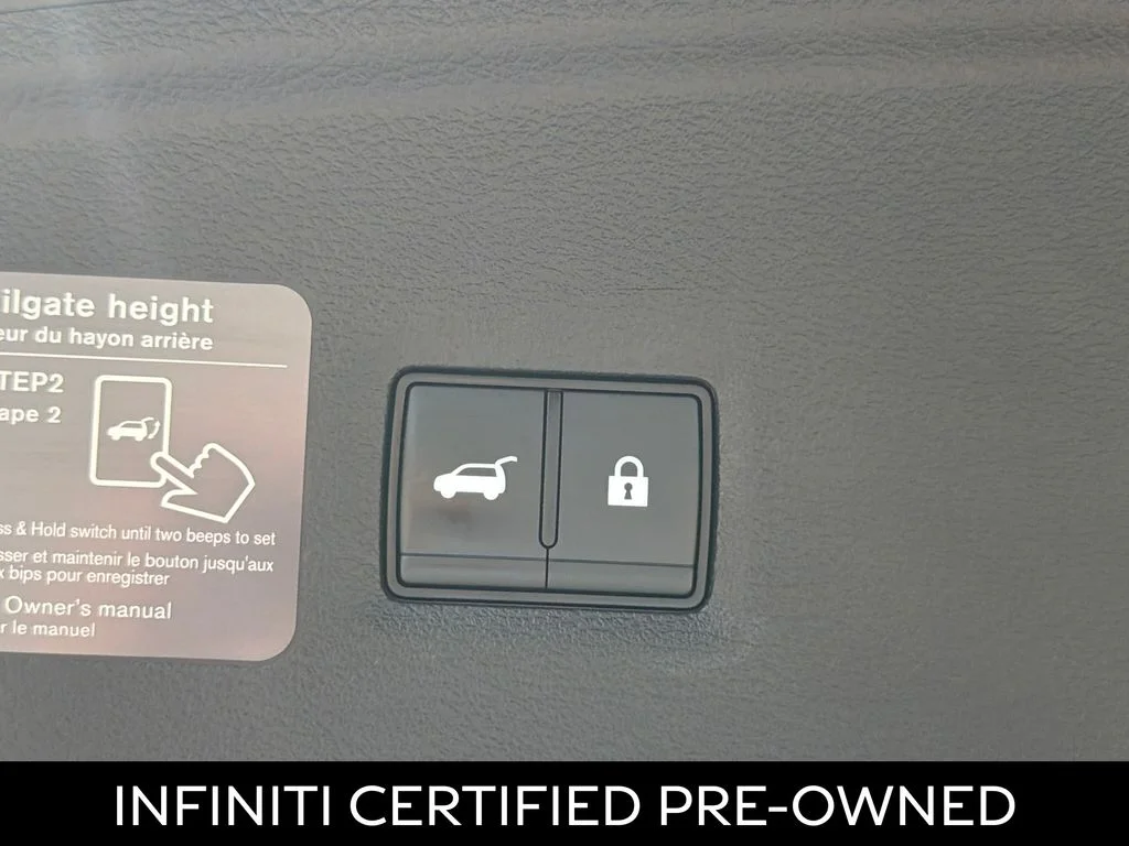 Certified Used 2023 Black Obsidian INFINITI LUXE image 34