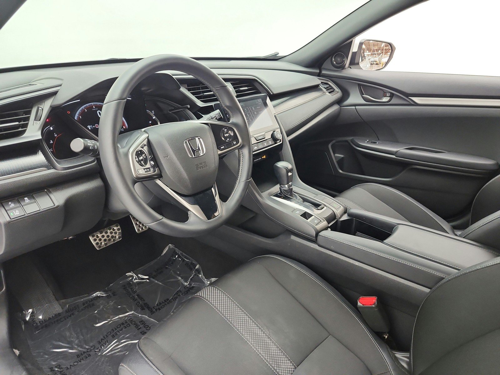 Used 2021 Platinum White Pearl Honda Sport CVT image 12