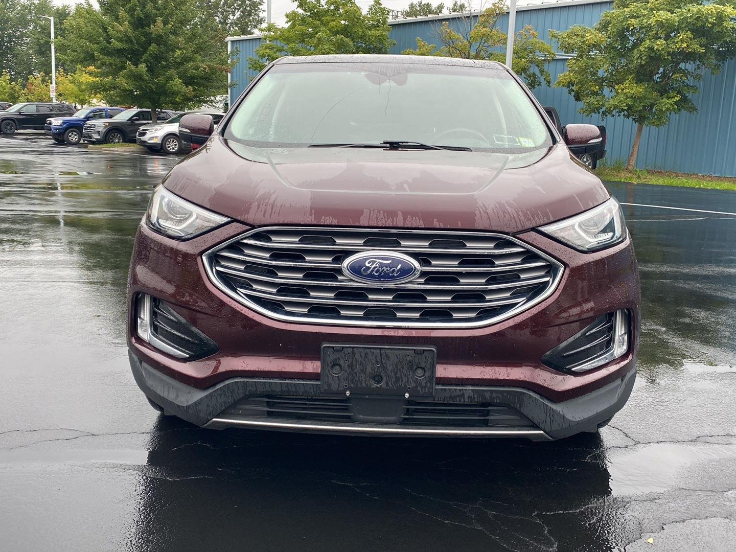 Used 2019 Burgundy Velvet Metallic Tinted Clearcoat Ford Titanium image 6