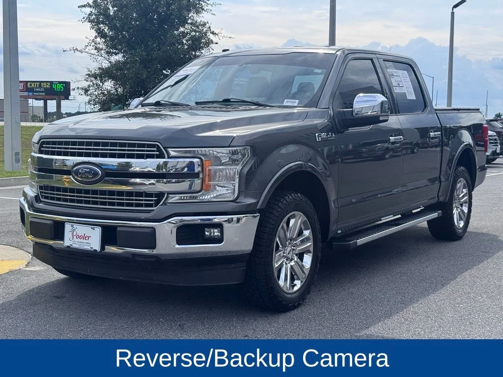 Certified Used 2018 Magnetic Metallic Ford Lariat image 3