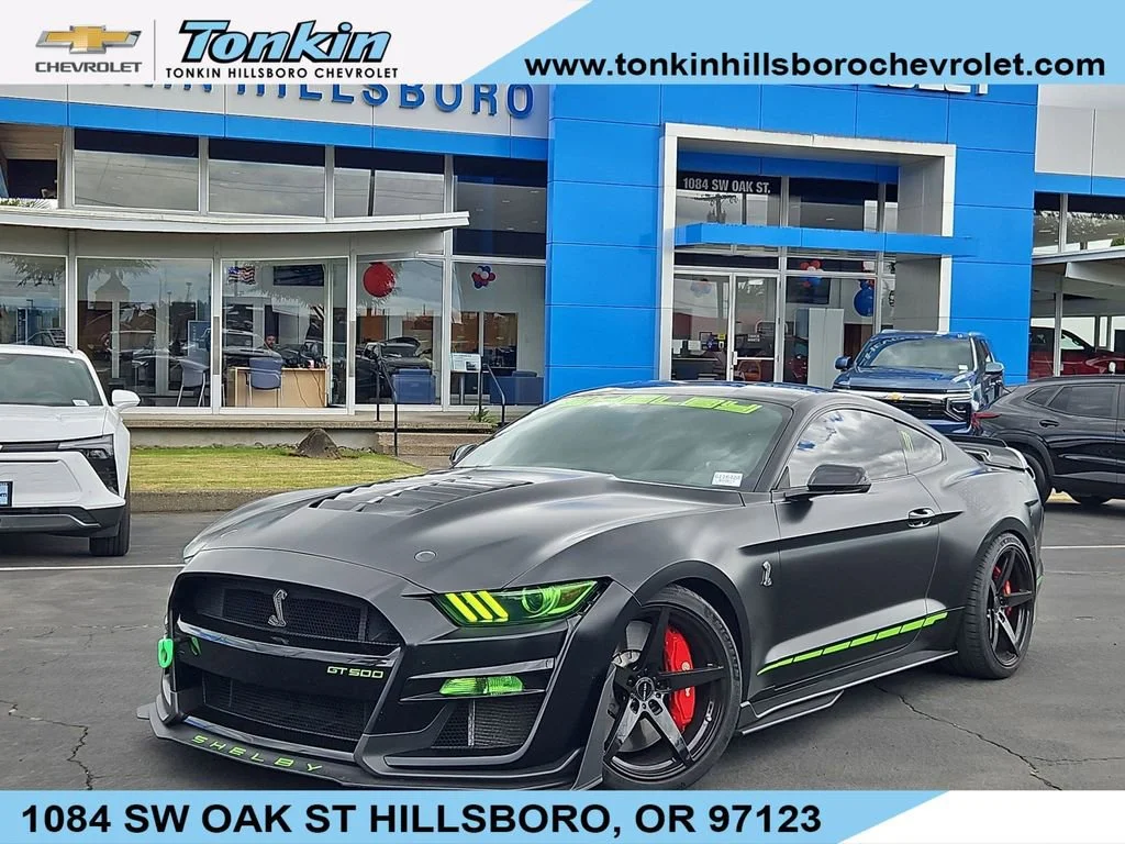 Used 2020 Gray Ford Shelby GT500 image 1