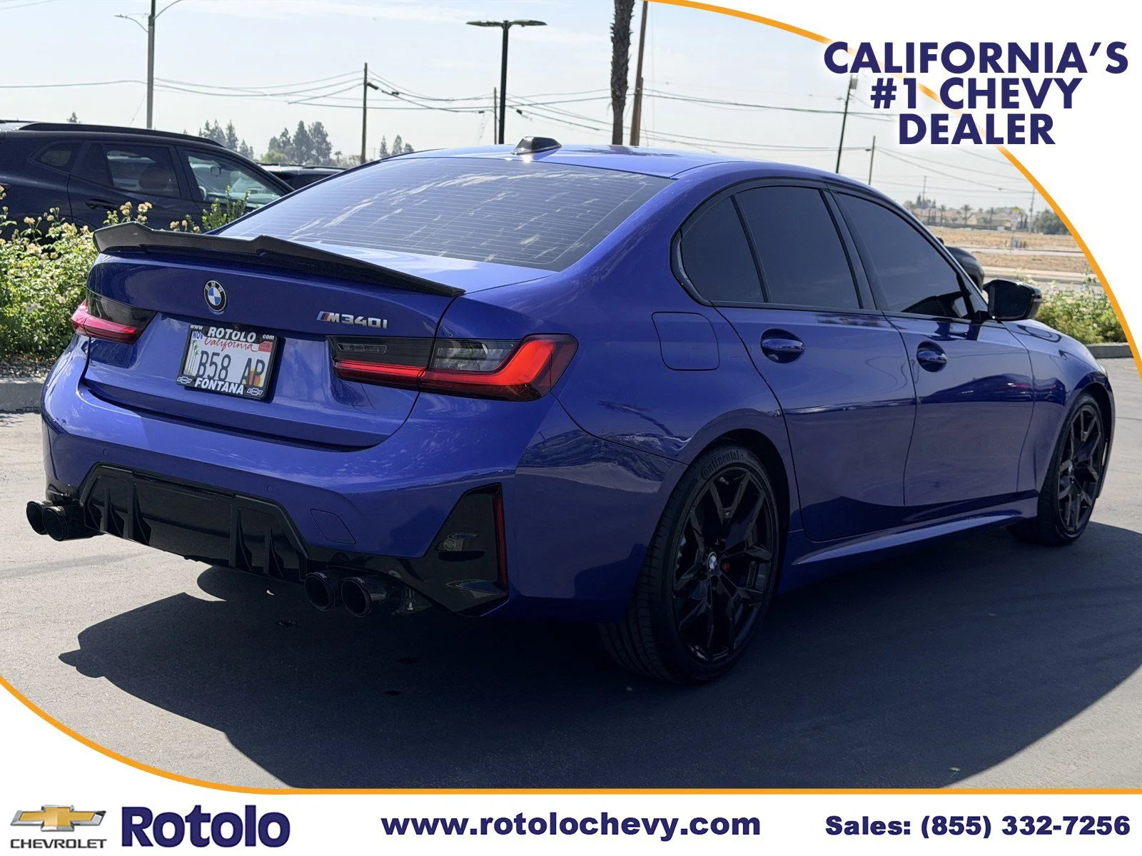 Used 2025 Portimao Blue Met BMW M340i image 6