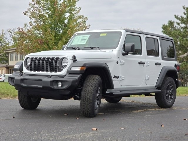 New 2026 Bright White Clear-Coat Exterior Paint Jeep Sport S image 23