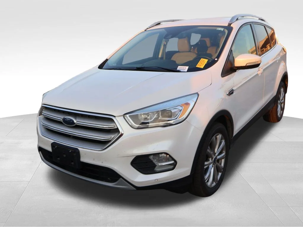 Used 2018 White Ford Titanium image 2