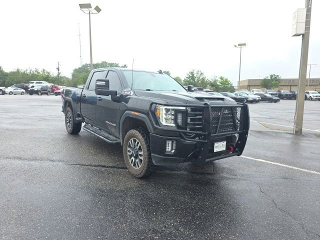 Used 2021 Black GMC AT4 image 1