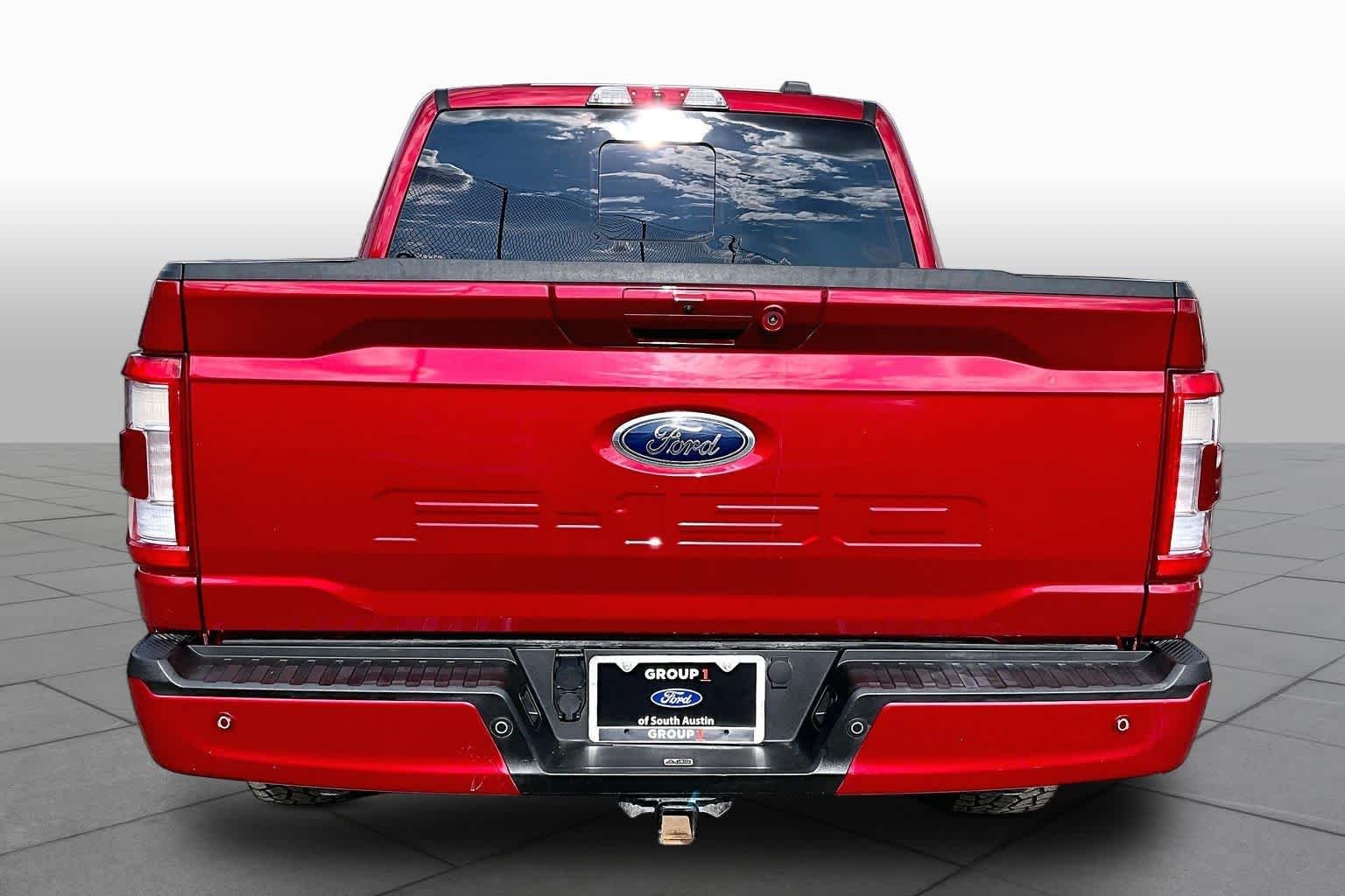 Certified Used 2021 Rapid Red Metallic Tinted Clearcoat Ford LARIAT image 5