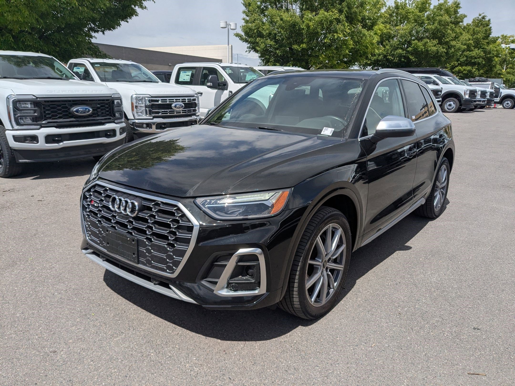 Used 2023 Mythos Black Metallic Audi Premium Plus image 8