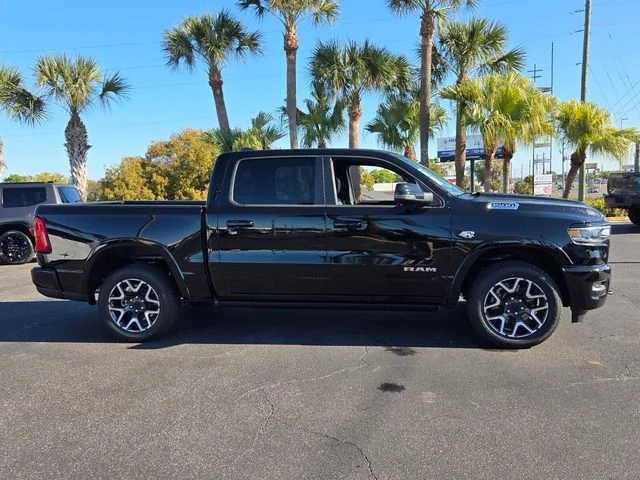 New 2026 Diamond Black Crystal Pearl-Coat Exterior Paint RAM Laramie image 9