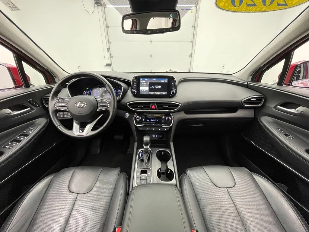 Used 2020 Scarlet Red Hyundai Limited image 3